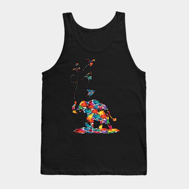 paper plane elephant Tank Top by CindyS